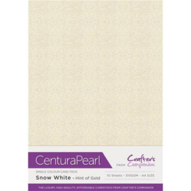 Pearlescent cardstock
