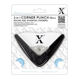 Xcut Corner Punch - 2 In 1 (10mm radius)