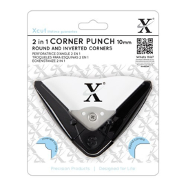 Xcut Corner Punch - 2 In 1 (10mm radius)