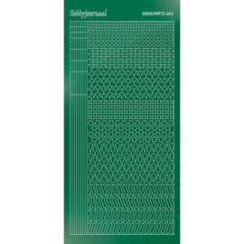 Hobbydots sticker - Mirror - Green