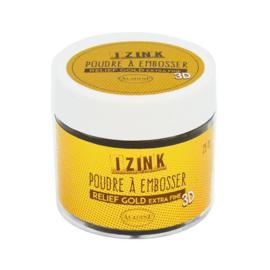 Aladine Izink Embossing Powder Gold Extra Fine 10204