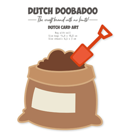 Dutch Doobadoo -  Card Art Zak met aarde - 470.784.191