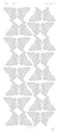 Butterflies Large Platinum - Zilver CD 3077