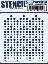 Paperartsy - PM025 - Mini Stencil 025