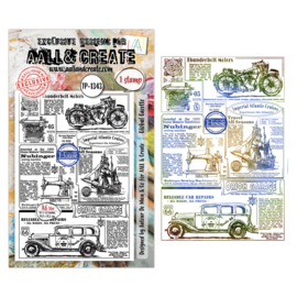 AALL & Create - TP-1443 - Miniature Postage Stamps
