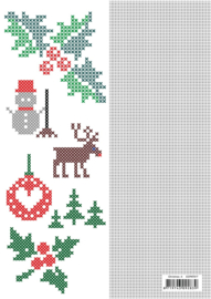 CCPAT017 Crosscraft free pattern-17 "Christmas-4" patronen