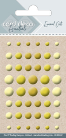 Card Deco Essentials - Enamel Dots Yellow - CDEED007