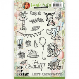 Yvonne Creations -Clear Stamps - Jungle Party