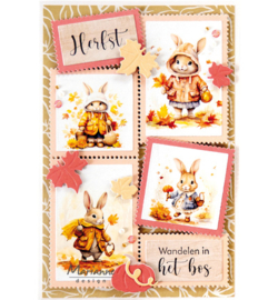 Marianne Design - Knipvel A4 - Autumn Stamps - VK9652