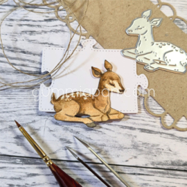 Gummiapan - dies - D250350 - Deer Kid