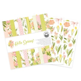 Piatek13 - Paper pad Farm hello spring, 12x12