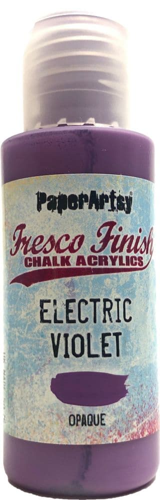 Fresco Finish - Electric Violet - FF201 -Tracy Scott - PaperArtsy
