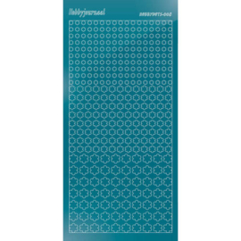 Hobbydots sticker - Mirror - Turquoise