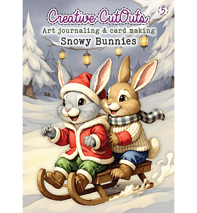 Creatief Art - CCOBOEK-005 - Snowy Bunnies Boek