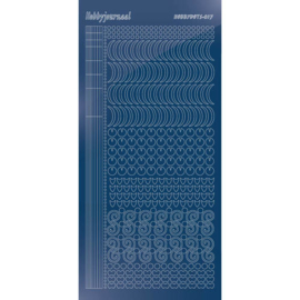 Hobbydots sticker - Mirror - Blue