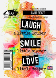 Visible image Smile Bigger Stamp Set