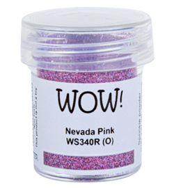 Wow! - WS340R - Embossing Powder - Regular - Embossing Glitters - Nevada Pink
