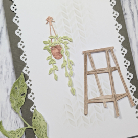 Gummiapan - dies - D260122 - Hanging Plant in Pot