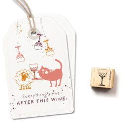 Cats on Appletrees - 28123 - Ministempel - Wine Glass 2