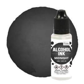 Couture Creations Alcohol Ink Pitch Black / Midnight (12mL | 0.4fl oz)