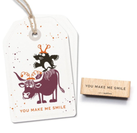 Cats on Appletrees - 27676 - Stempel - You make me smile