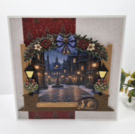 Dies - Berries Beauties - Victorian Christmas Tales - A Winter Street Scene - BBD10119