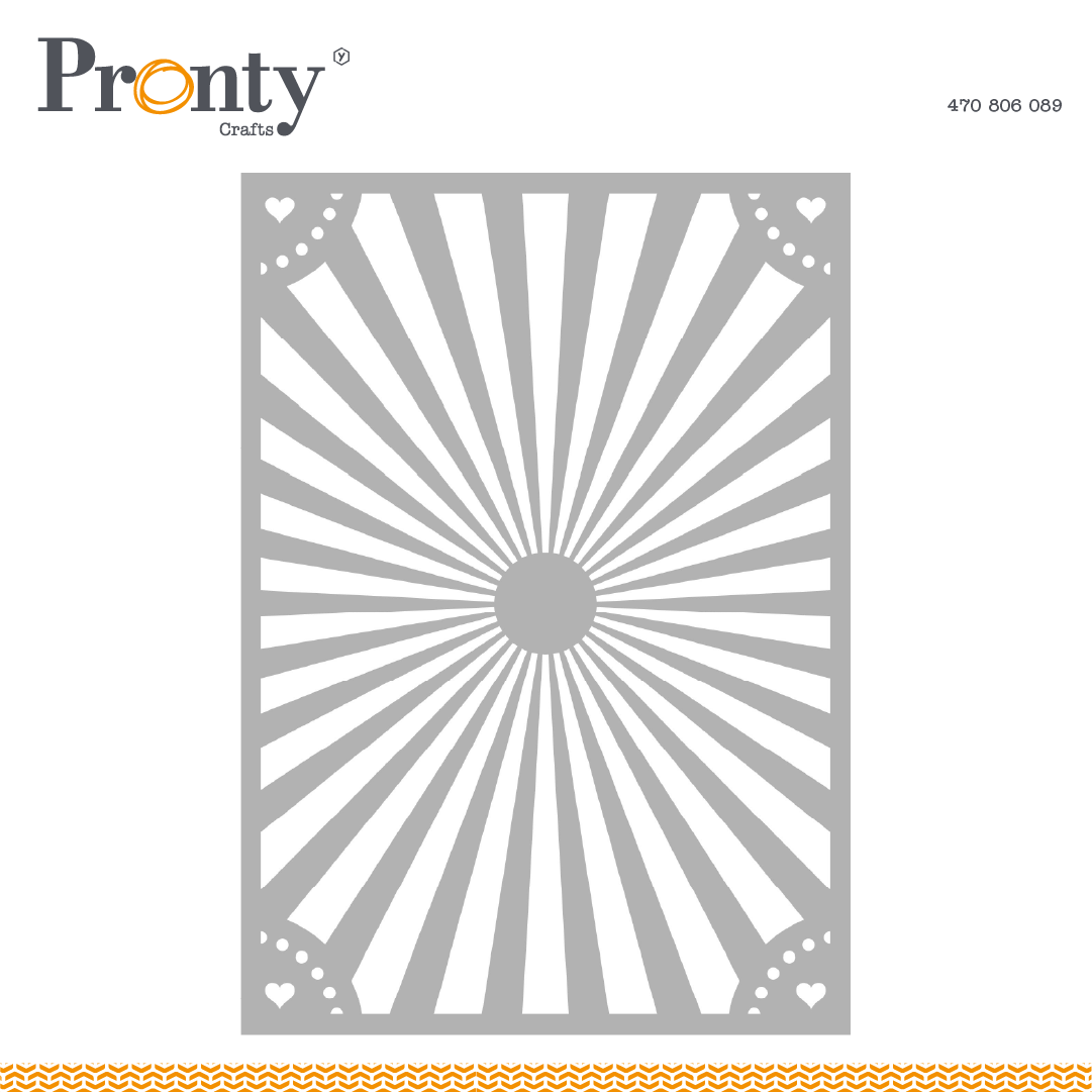 Pronty crafts Mask stencil Cirque 1 A5