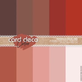 Card Deco Color Paperpack - Solid - Red - A4 - CDCPPA411002