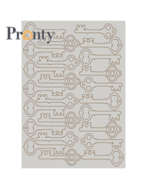 Pronty Crafts Pronty Crafts Chipboard keys A5 - 492.001.030