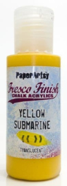 Fresco Finish - Yellow Submarine - FF73 - PaperArtsy
