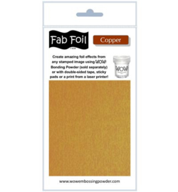 Wow! Fab Foils Bright Copper - W216-COP30
