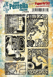 Paperartsy - Lynne Perrella LPC070 (A5 set, cling-foam trimmed)