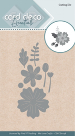 Card Deco Essentials - Cutting Dies - Structure Flower - CDECD0146