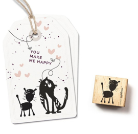 Cats on Appletrees - 27521 - Stempel - Eikel kat