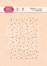 Craft & You Design CS029 Clear Stamps - Dots
