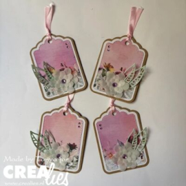 Crealies - X-tra stansen no. 127, ATC Paneel B - CLXtra127