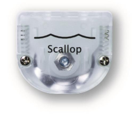 Nellies Choice Mes voor roller cutter ROCUT001 - scallop BLADE005
