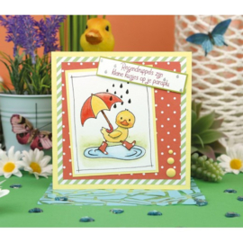 Designed by Anna - Mix and Match Clear Stamps - Dean Duck - DBACS10003