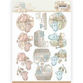 3D cutting sheet - Yvonne Creations - CD11628 - Newborn - Baby Clothes