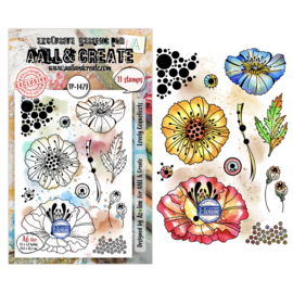 AALL & Create - Lovely Coquelicots - AALL-TP-1479