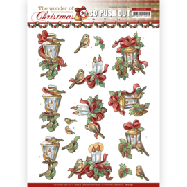 3D Push Out - Yvonne Creations - The Wonder of Christmas - Wonderful Candles - SB10691