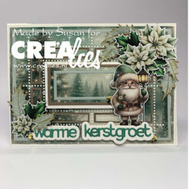 Crealies - Crea-Nest-Lies XXL stansen no. 199, Dunne Kaders Rechthoeken glad - CLNestXXL199