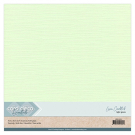 Linnenkarton - 30.5 x 30.5 - Lichtgroen - LKK-SC19