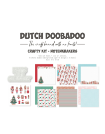 Dutch Doobadoo - Crafty Kit Notenkrakers 20x20cm  - 473.005.050