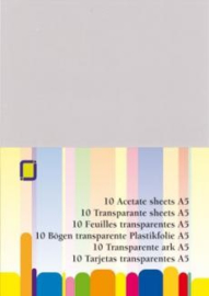 JeJe Transparante sheets A5 (mica)