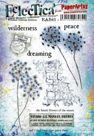 Paperartsy - Alison Bomber 40: Pressed Umbels Edition (A5 set on EZ)