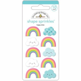 Doodlebug - 5549 - happy skies shape sprinkles
