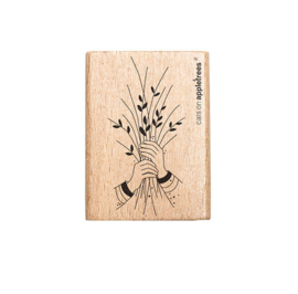 Cats on Appletrees - 28409 - Stempel - Boeket met handen