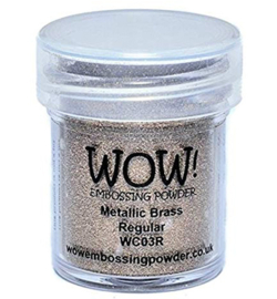 Wow! - WC03R - Embossing Powder - Regular - Metallic Colours - Brass