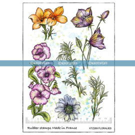 Katzelkraft - Floralies  - Rubber Stamp - KTZ289